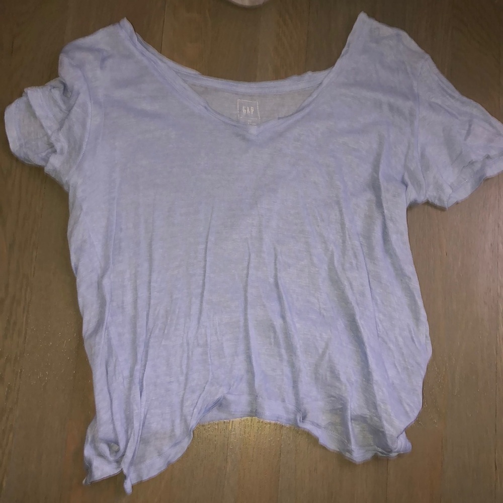 Sheer blue gap tee size XS